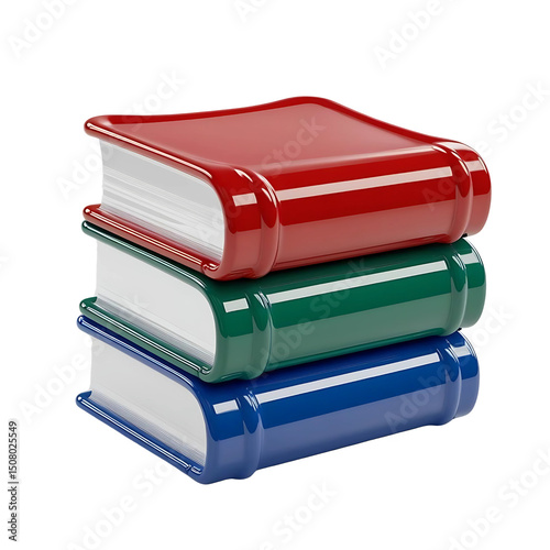 Books cut out, transparent PNG