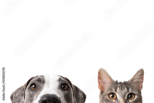 Indoor pet fun dog & cat portraits