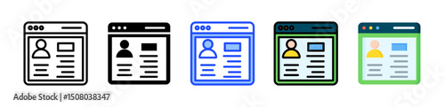 Support Portal Icon Collection With Multiple Styles