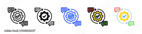 Automated Response Icon Collection With Multiple Styles