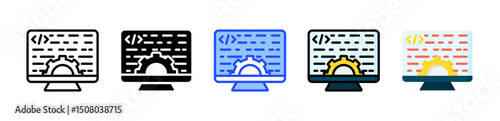 Programming Icon Collection With Multiple Styles