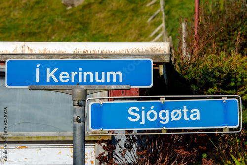 Street Names in Sumba - Faroe Islands