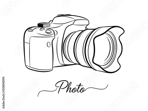 camera dslr and bag