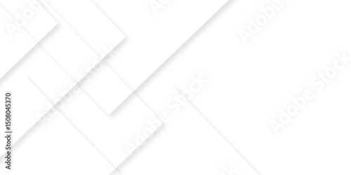 abstract background with lines White background with diamond and triangle shapes layered in modern abstract pattern design Space design concept Suit for business, corporate, institution presentation.	