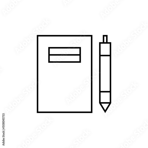Start-up Outline Icon Note