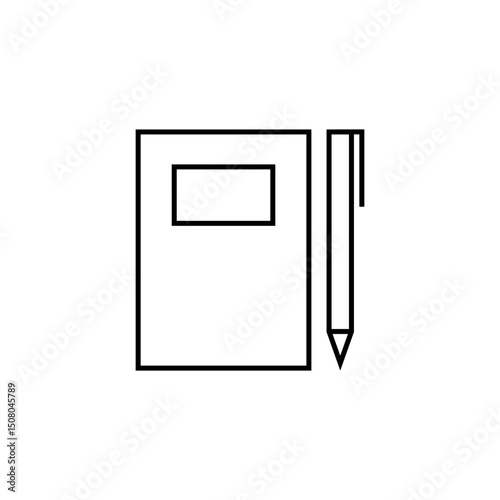 Start-up Outline Icon Note