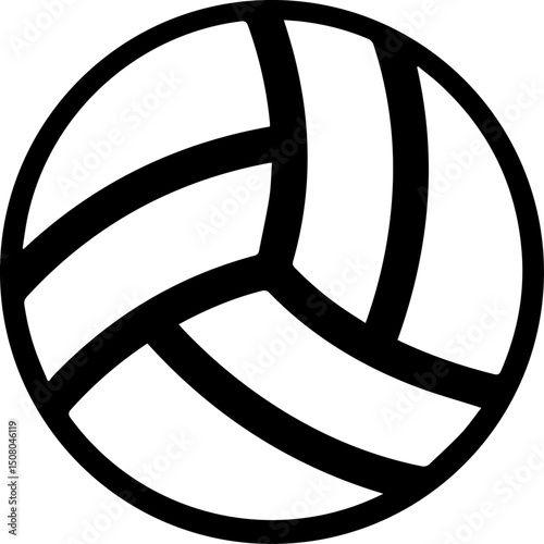 volleyball ball icon