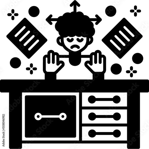 Distracted Icon