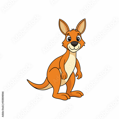 animal, cartoon, dog, vector, illustration, kangaroo, mammal, pet, isolated, cute, brown, chihuahua, baby, cat, drawing, deer, funny, puppy, wild, art, zoo, nature, rabbit, character, wildlife