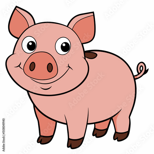 cartoon pig cartoon