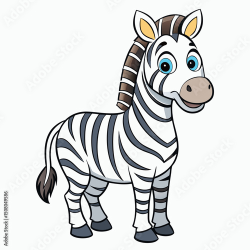 zebra vector illustration , zebra
