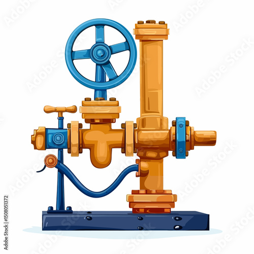 Water pump isolated 