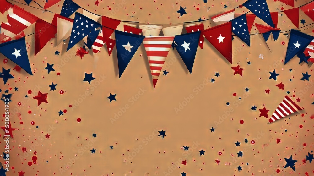 Obraz premium August 14 banner template for national day celebration