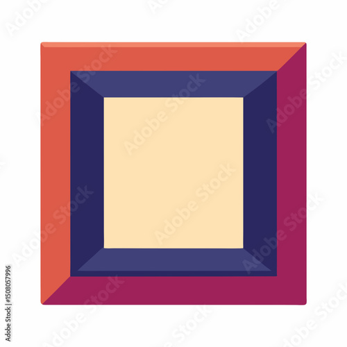 Stylish vector photo frame for World Photography Day. Great for greeting cards, blog headers, and digital content.