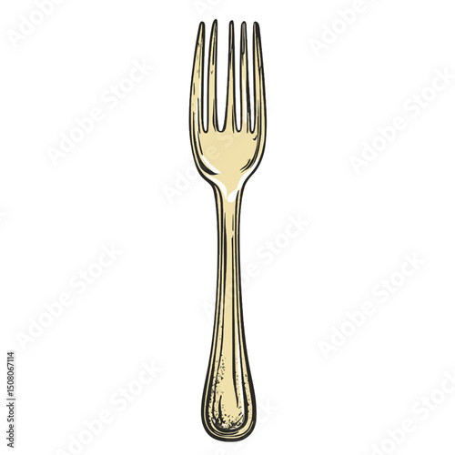 Fork vector illustration 