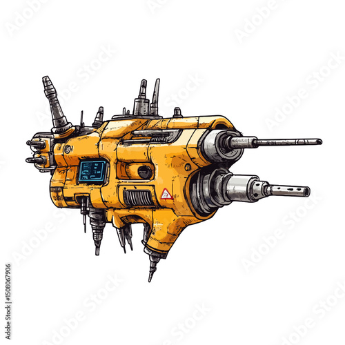 Fuel injector isolated 
