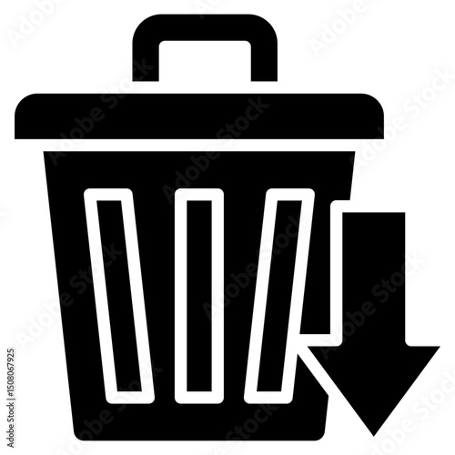 Reduction glyph icon