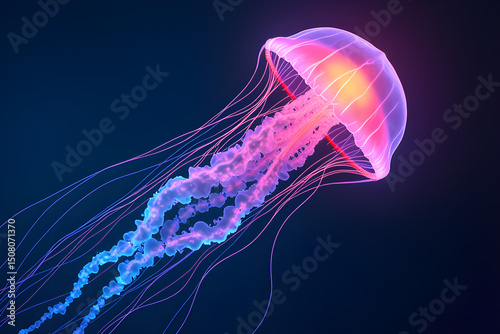 Neon Jellyfish