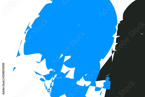Brush stroke isolated on white, abstract stroke. Colorful watercolor brush stroke, Brush strokes grunge background. Vector brush stroke texture. Black ink, paint splatter.watercolor background strokes