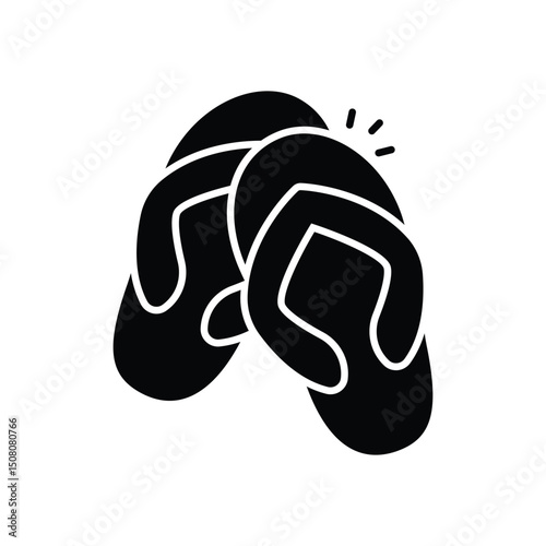 Flip Flops vector icon