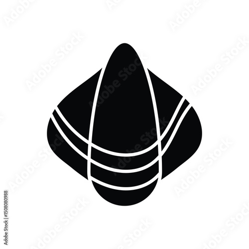 Towel vector icon