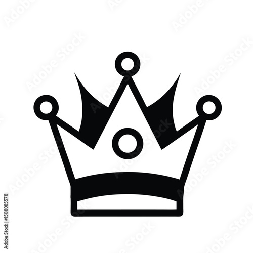 crown isolated on white background