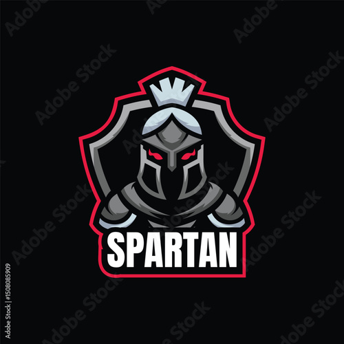 Spartan Mascot Logo Design