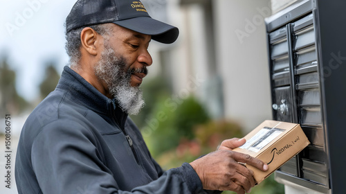 fragile item carefully on doorstep with delivery note