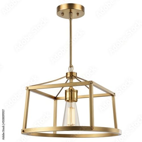 antique lamp isolated on white