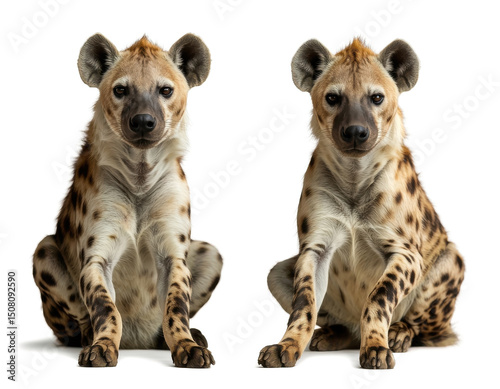 Hyenas Looking at Camera