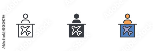Free Download Airport Help Desk different style icon set - GFXLoad