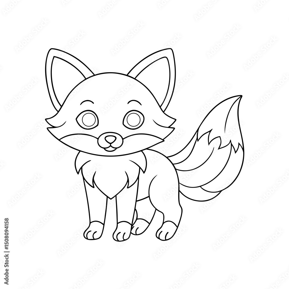 Obraz premium Coloring page. Vector illustration.