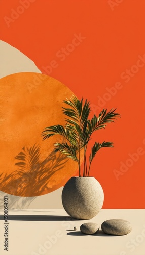 Stylish Plant in Modern Setting