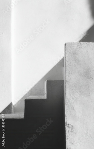 Minimalist Staircase in Light