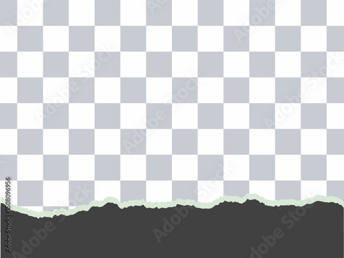 Paper cut with transparent background 