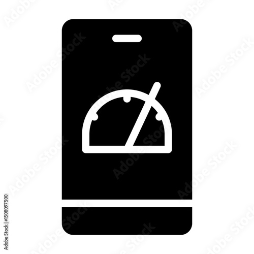 High Speed Mobile Internet Vector Glyph Icon Design