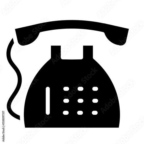 Mobile Network Evolution Vector Glyph Icon Design