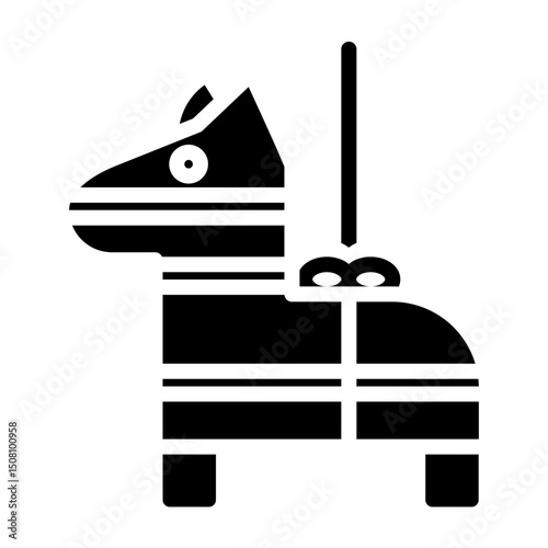 Pinata Vector Glyph Icon Design