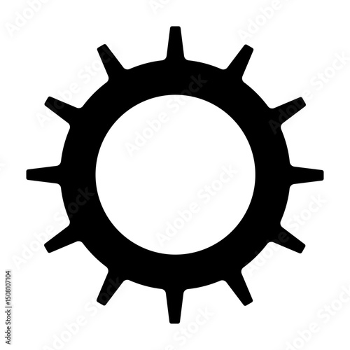 Settings Vector Glyph Icon Design