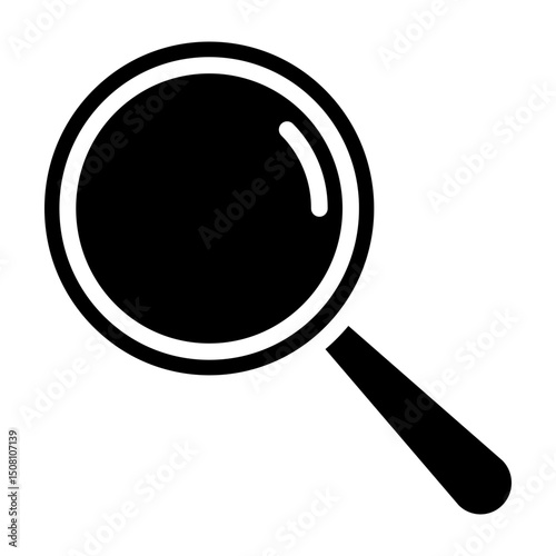 Search Vector Glyph Icon Design