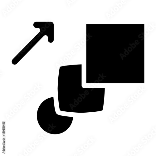 Morph Vector Glyph Icon Design