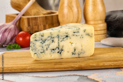 Dor blue cheese with mold photo
