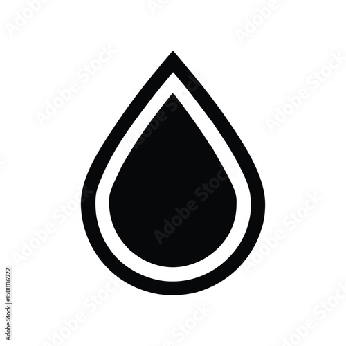 vector drop of water 