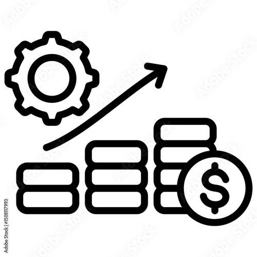 Financial Progress Icon