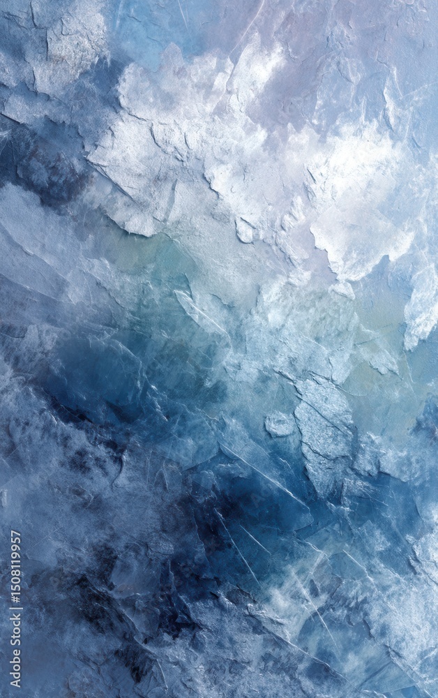 Obraz premium Abstract Blue and Gray Design