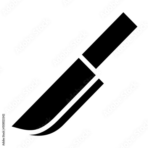 Knife Vector Glyph Icon Design