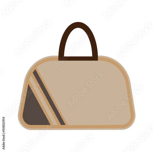 leather tote bag icon