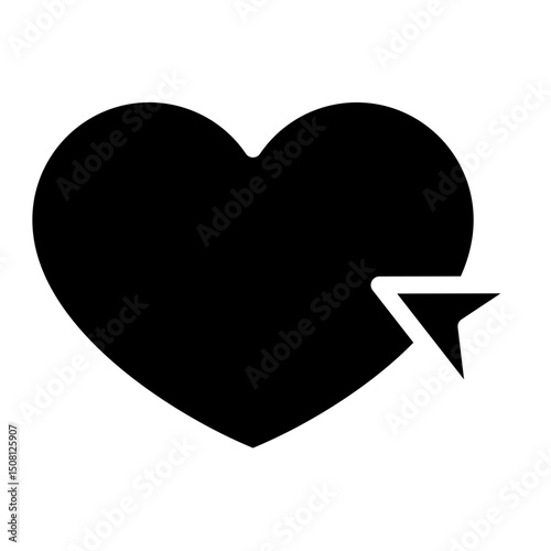 Favorite Vector Glyph Icon Design
