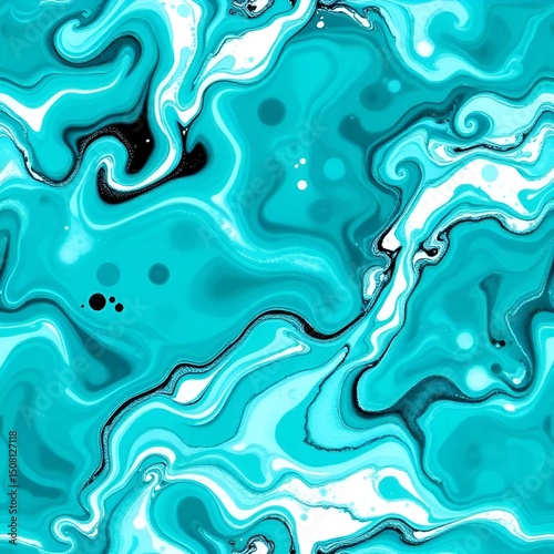 abstract blue background with waves