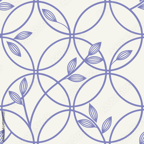 Abstract color poster seamless decorative pattern art vector illustration isolated on muted background
